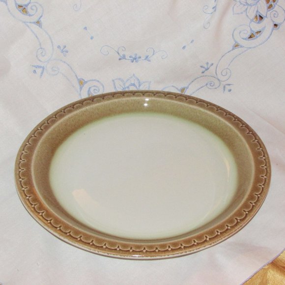 Vintage Large Serving Platter SYRACUSE CHINA Cinnamon Oval 12" RESTAURANT WARE - Picture 6 of 7